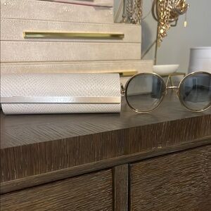 Jimmy Choo Gold Sunglasses